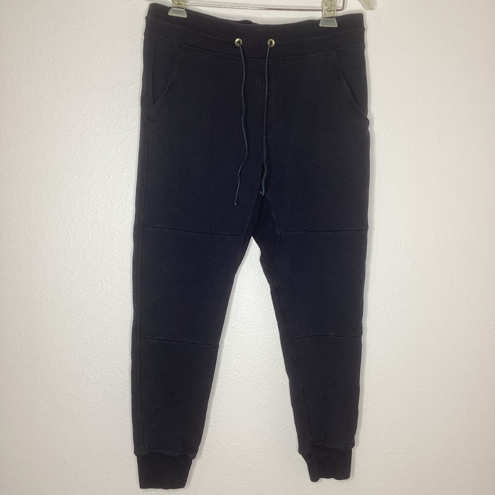 RHC Ron Herman Joggers Black C.I.A. Made in USA Lg